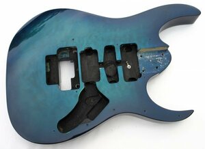 Ibanez　アイバニーズ　RGボディ　ピックガード＆Edge ZEROⅡ対応　キルテッドメイプルトップ　程度良し　2012年製Ibanez RG350QMZ