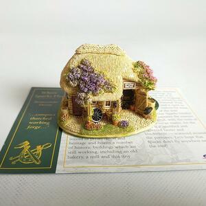 リリパットレーン LILLIPUT LANE「WHERE SPARKS FLY」ミニチュアハウス イギリス 英国 置物 ヴィンテージ アンティーク ハンドメイド