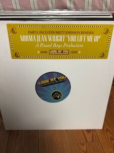 NORMA JEAN WRIGHT - you lift me up 12inch pound boys