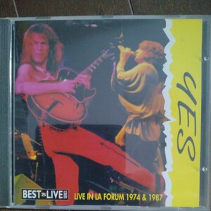 CD YES ［LIVE IN LA FORUM 1974&1987]