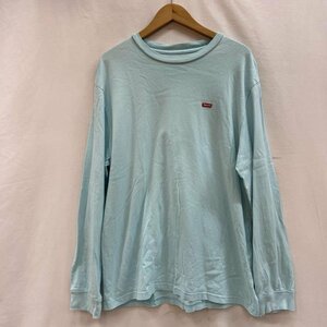 シュプリーム Small Box L/S Tee スモール ボックスロゴ ロンT Tシャツ Tシャツ L 水色 / ライトブルー