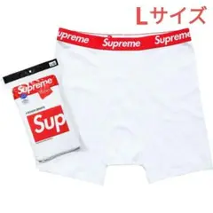 [Supreme×HANES] BOXER BRIEFS White (L)