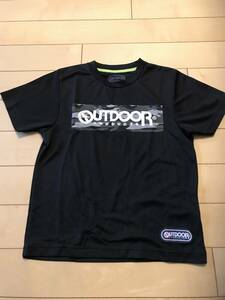 ◆ 半袖Tシャツ 黒 OUTDOOR 140 ◆