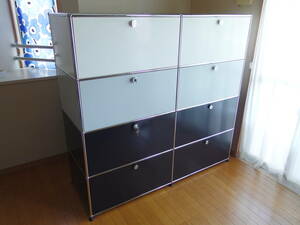 ★ USM Haller ハラー 2連4段3カラー/グライズ仕様! inter.office インターオフィス vitra