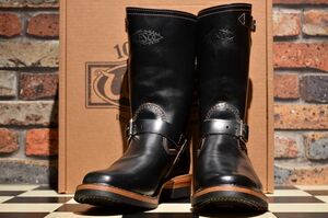 ★☆ Wesco ウエスコ MISTER LOU（ミスタールー） 7600 7.0E ホースハイド ブラック 馬革 黒 10インチ丈 エンジニアブーツ ☆★