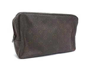 1円 LOUIS VUITTON ルイヴィトン M47522 モノグラム トゥルース トワレット28 クラッチバッグ セカンドバッグ ブラウン系 BL6230