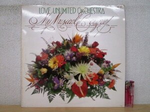 ◇F2132 LPレコード「【見本盤】愛の花束 / バリー・ホワイトとラヴ・アンリミテッド・オーケストラ THE LOVE UNLIMITED ORCHESTRA」GP-560