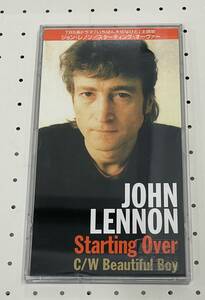 ジョン・レノン / スターティング・オーヴァー　8センチシングル　JOHN LENNON / （JUST LIKE）STARTING OVER