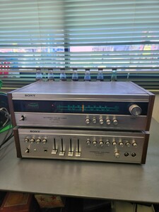 SONY　TA-1055A　ST-5055A　アンプ　チューナー　ソニー　アンティーク　レトロ　ヴィンテージ　希少　即決