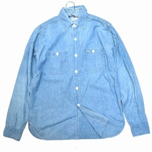 WAREHOUSE ウエアハウス シャンブレーシャツ DUCKDIGGER ダックディガー TRIPLE STITCH WORK SHIRTS 34サイズ メンズ M895921