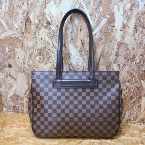 LOUIS VUITTON ダミエ パリオリ PM トートバッグ ブラウン N51123