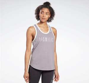 L　　★日本完売★新品★女性用★リーボック★Reebok★レスミルズ★レズミルズ★【2020秋冬新作】LM GRAPHIC TANK