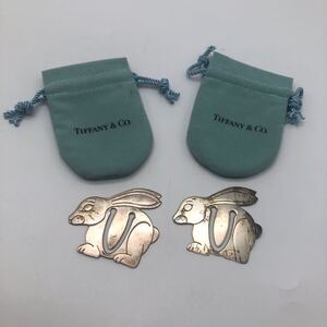 TIFFANY&Co. ティファニー ブックマーク シルバー ラビット P3885