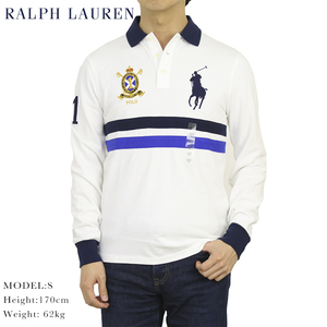 新品 アウトレット 1590 XXLサイズ 鹿の子 ビッグポニー 長袖 シャツ polo ralph lauren ポロ ラルフ ローレン ボーダー