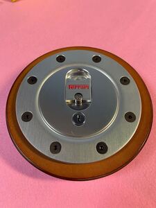 フェラーリF40 フューエルフィラーキャップ schedoni Ferrari f40 fuel filler cap シミ有り 鍵錆有り