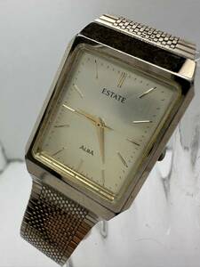 【SEIKO 】ALBA ESTATE V701-5120 中古品　腕時計　　　電池交換済み　稼動品48-7