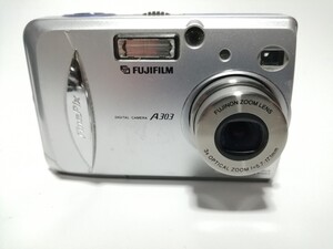 動作確認済み FUJIFILM 富士フイルム FinePix A303 コンパクトデジタルカメラ　単三電池稼働