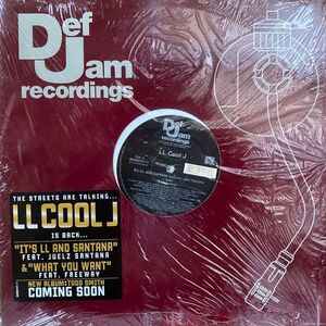 12inchレコード　 LL COOL J / IT