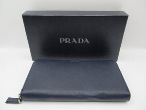 【未使用】プラダ　サフィアーノ　ラウンドファスナー　長財布　PRADA　2ML317