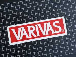 Morris Varivas Sticker　デッドストック　バリバス ステッカー シール　赤　モーリス ゲーム ルアーライン