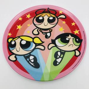 レア パワーパフガールズ Power Puff Girls お皿 プレート 1999年 ヴィンテージ 未使用