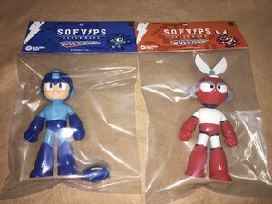 即決 ロックマン & カットマン sofvips ソフビ sofvi フィギュア　新品未開封品　ROCKMAN CUTMAN