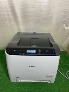 RICOH リコー A4 カラーレーザープリンター RICOH P C301 レーザープリンタ オフィス プリント 印刷 プリンター 2019年製 ホワイト 2-2