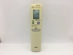 SANYO　エアコンリモコン　型番不明　中古品C-7595