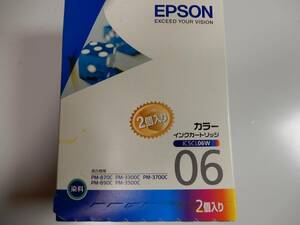 EPSON 純正 カラーインクカートリッジ★IC5CL06W★２個入り未使用品★【送料全国一律410円】