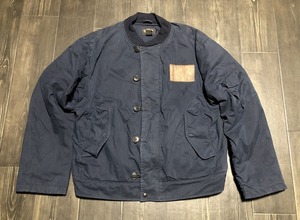 [USED] RRL DECK JACKET NAVY L