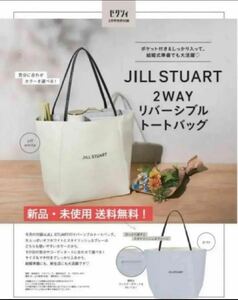 ゼクシィ ジルスチュアート リバーシブル トートバッグ バック バッグ 付録 トート JILLSTUART BIG