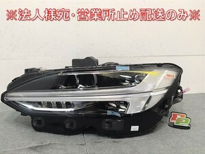 V90/S90 PB 純正 左ヘッドライト/ランプ LED 刻印G 31386166 ボルボ(123696)