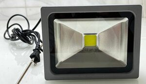 ∠M∠ 投光器 薄型投光灯 WEIMALL A42B 中古品 コンセント付き ライト 照明 作業灯 LED 20W ∠S-220922