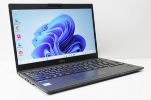 1円スタート ノートパソコン Windows11 WPS office搭載 富士通 LIFEBOOK U939 軽量 777g 第8世代 Core i5 SSD256GB メモリ8GB 13.3 カメラ