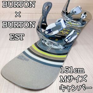 バートン BURTON スノーボード カーテル CARTEL EST セット