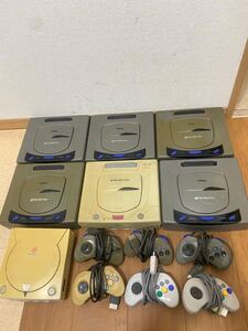 SEGASATURN セガサターン DREAMCAST本体 7台まとめて売る