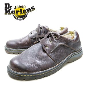 UK11　30cm相当　Dr.Martens　ドクターマーチン　3ホール　編み上げ　ブーツ　本革　ブラック　黒　BIGサイズ　大きい靴　/U9487