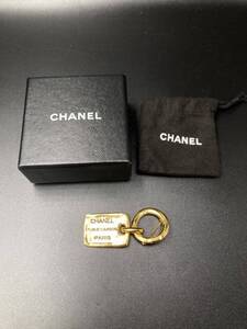 CHANEL シャネル アクセサリー ブローチ ゴールド ヴィンテージ プレートカンボンプレート　美品