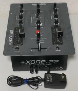 【現状品】ALLEN & HEATH アレンヒース XONE:22 DJ ミキサー【通電確認済み】