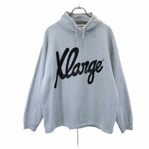 エクストララージ プリント 長袖 トレーナー M グレー XLARGE メンズ