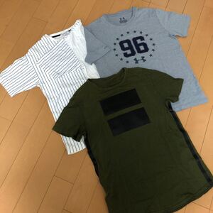 半袖Tシャツ Mサイズまとめて 8着 GLOBAL WORK ユニクロ UNDER ARMOR等