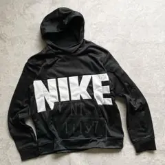 NIKE ビッグ ロゴ パーカー ジャージ ブラック ホワイト 2XL