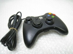 PK17419S★Microsoft★Xbox360 有線コントローラー★ブラック★動作品★