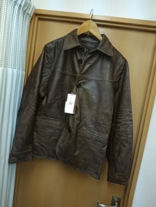 定価 税込319000円 RRL レザーカーコート サイズS レザージャケット ダブルアールエル ラルフローレン 新品!