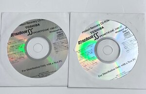 2YXS931★現状品★TOSHIBA リカバリーCD-ROM Windows 98 dynabook Satellite SS Portege 3380 CT