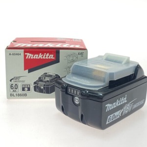 ΘΘ MAKITA マキタ 工具 電動工具 バッテリー 未使用品(S) 18v (4) BL1860B 未使用に近い