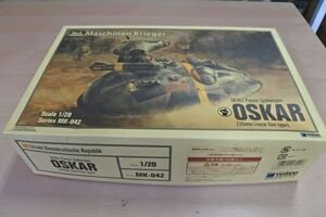 WAVE　 1/20　OSKAR　MK-042　マシーネンクリーガー　作りかけジャンク扱い　定660