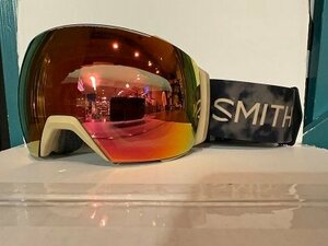 新品未使用 23-24 SMITH I/O MAG XL SANDSTORM / CP PHOTOCHROMIC RED MIRROR / CP STORM BLUE SENSOR MIRROR ゴーグル