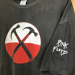 80s VINTAGE PINK FLOYD ヨーロッパ ツアー Tシャツ メンズ XXLサイズ 80年代 ピンクフロイド 古着 e24060302