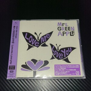 【未開封・初回】Mrs. GREEN APPLE Love me,Love you 初回限定盤 ミセスグリーンアップル CD+DVD センジン未到とロワジール